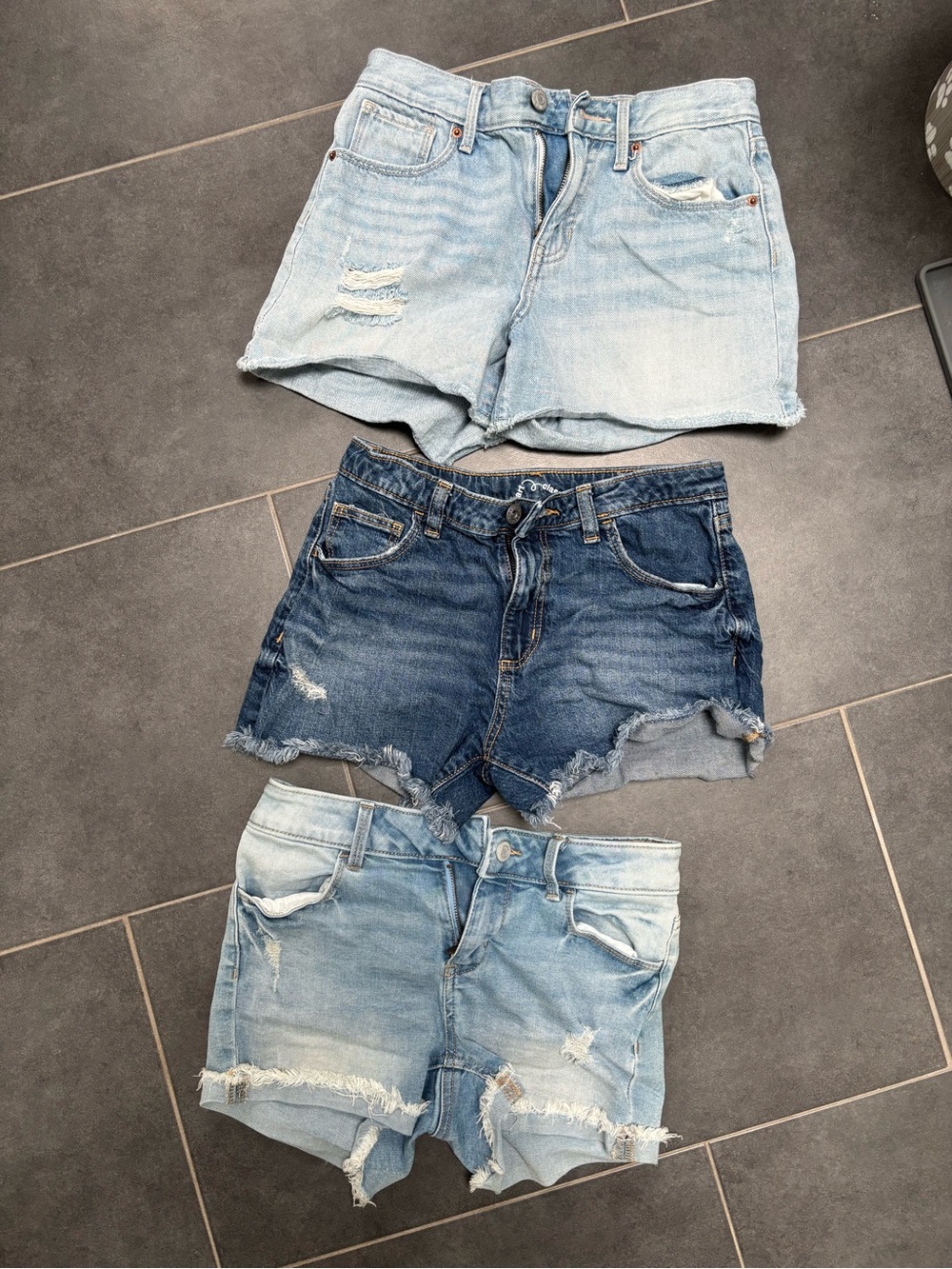 SO, Old Navy, Art Class Brands - Girls Distressed Denim Shorts Bundle